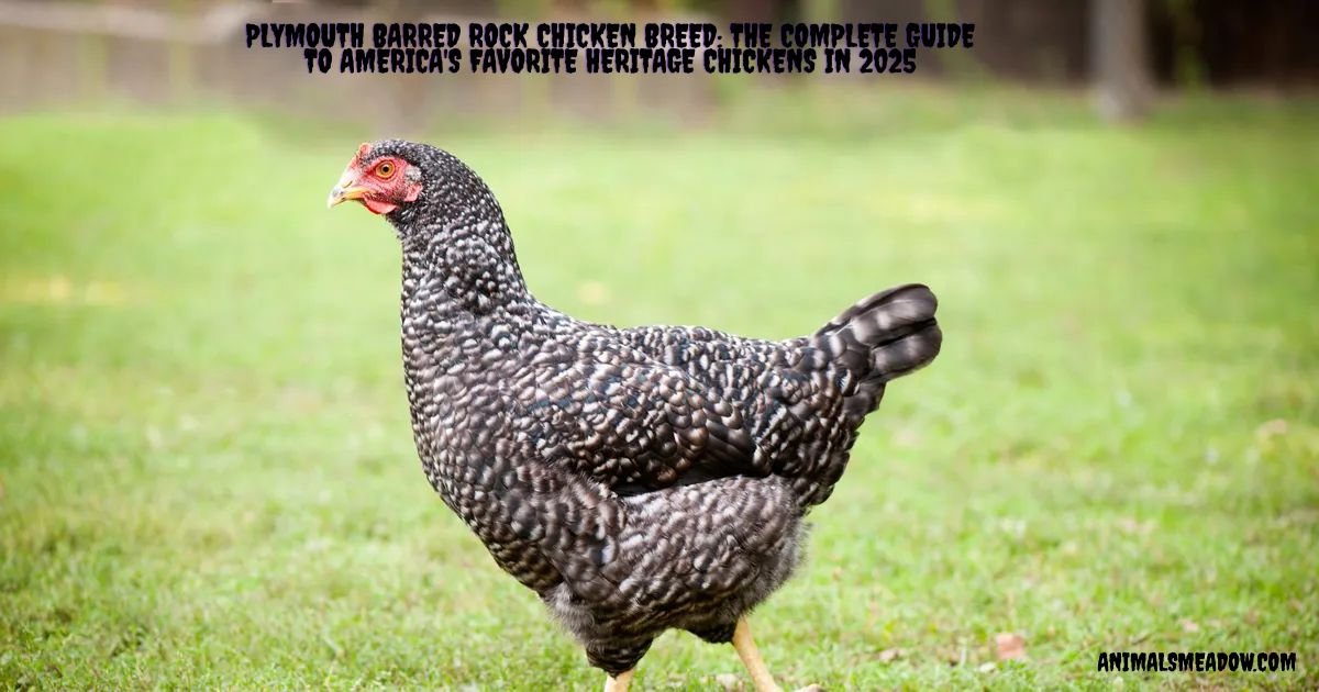 Plymouth Barred Rock Chicken Breed