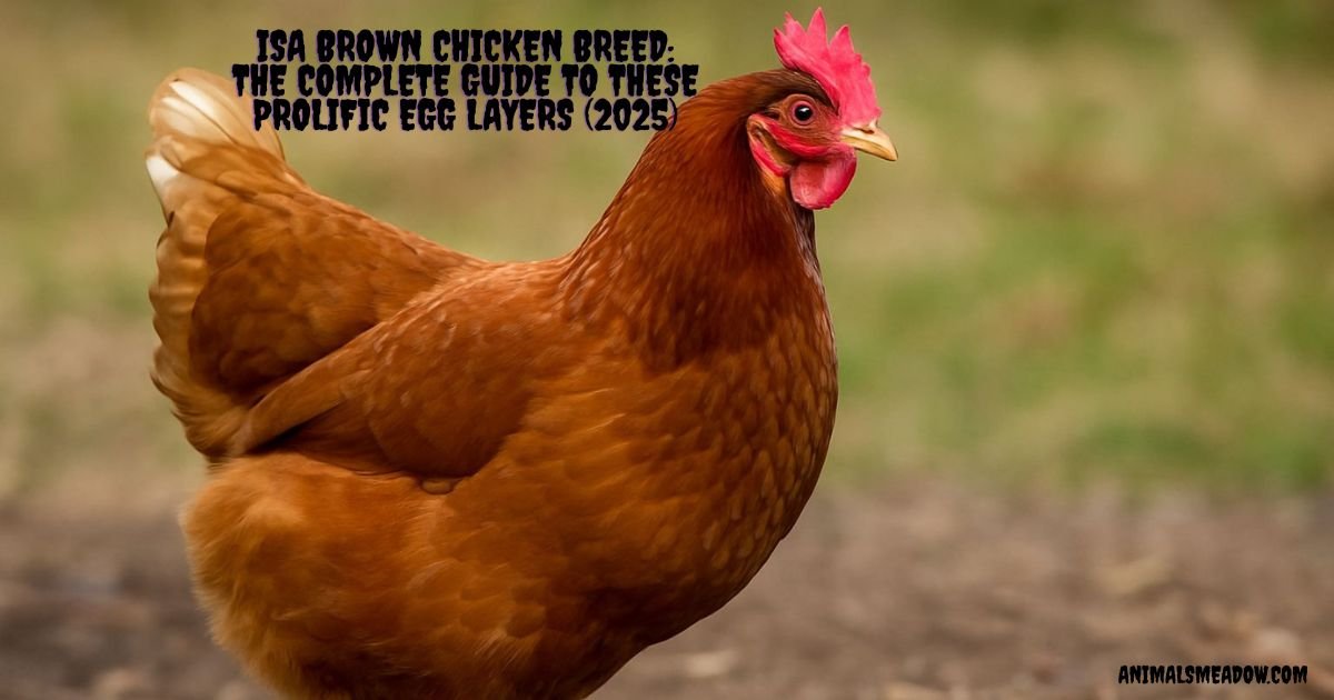 ISA Brown Chicken Breed