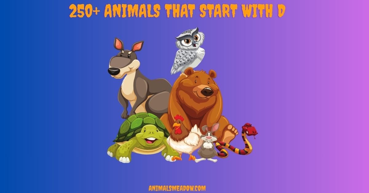 Animals That Start With d