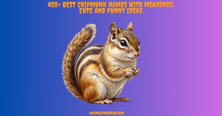 Chipmunk Names