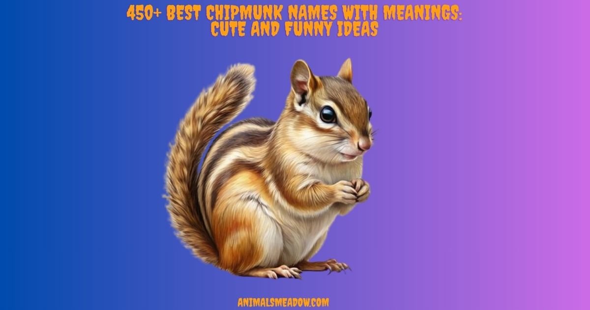 Chipmunk Names
