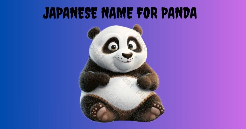 Japanese Name for Panda